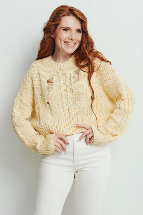 Urban Chic Sweater, Yellow