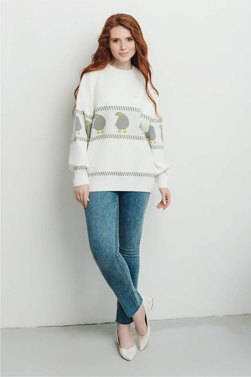 Sweter w Gęsi, Mleczny