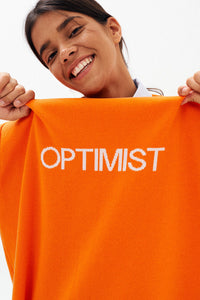 Sweter OPTIMIST, Pomaranczowy