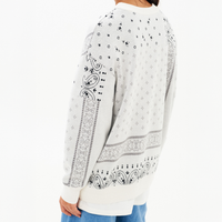 Sweter w stylu Paisley